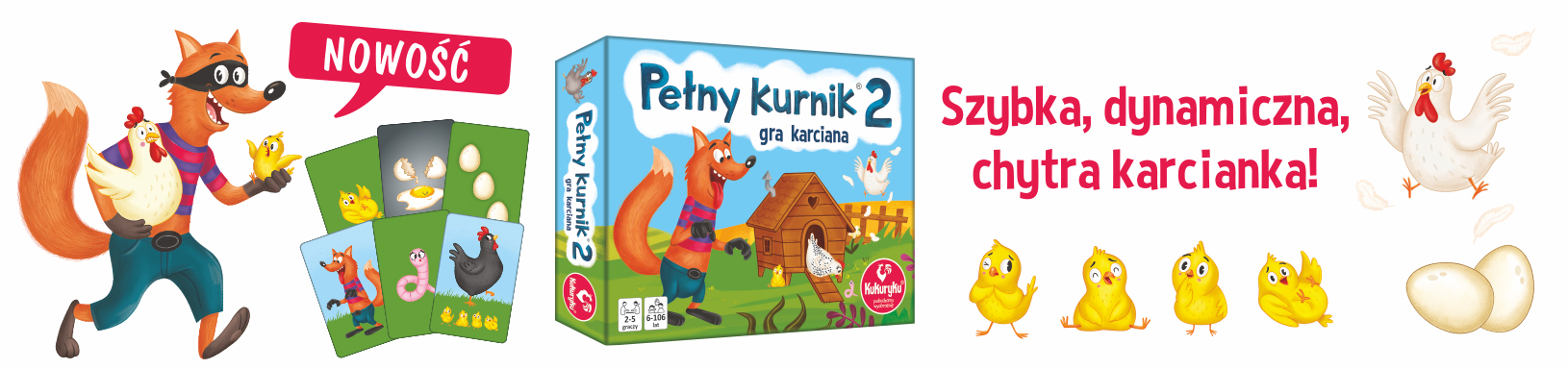 Pełny kurnik 2 – gra karciana